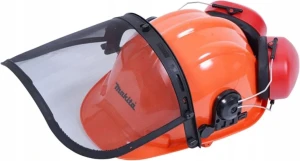 KASK OCHRONNY PILARZA  Z NAUSZNIKAMI MAKITA