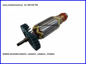 WIRNIK SZLIFIERKI MAKITA GA5021C GA6021C PC5001C  513799-3