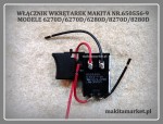 WŁĄCZNIK MAKITA 6260D 6270D 6280D 8270D 8280D nr. kat. 650556-9