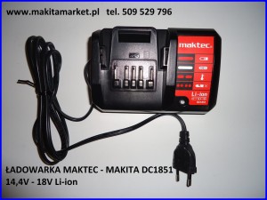 ŁADOWARKA MAKTEC MAKITA DC1851 14,4V - 18V Li-ion  195355-7