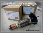 WIRNIK SZLIFIERKA MAKITA 9554HN 9554NB 9555HN 9555NB nr. kat. 515619-7