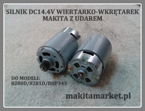 SILNIK WKRĘTARKI MAKITA 8280D 8281D BHP343 MAKTEC MT080 nr. kat. 629823-3